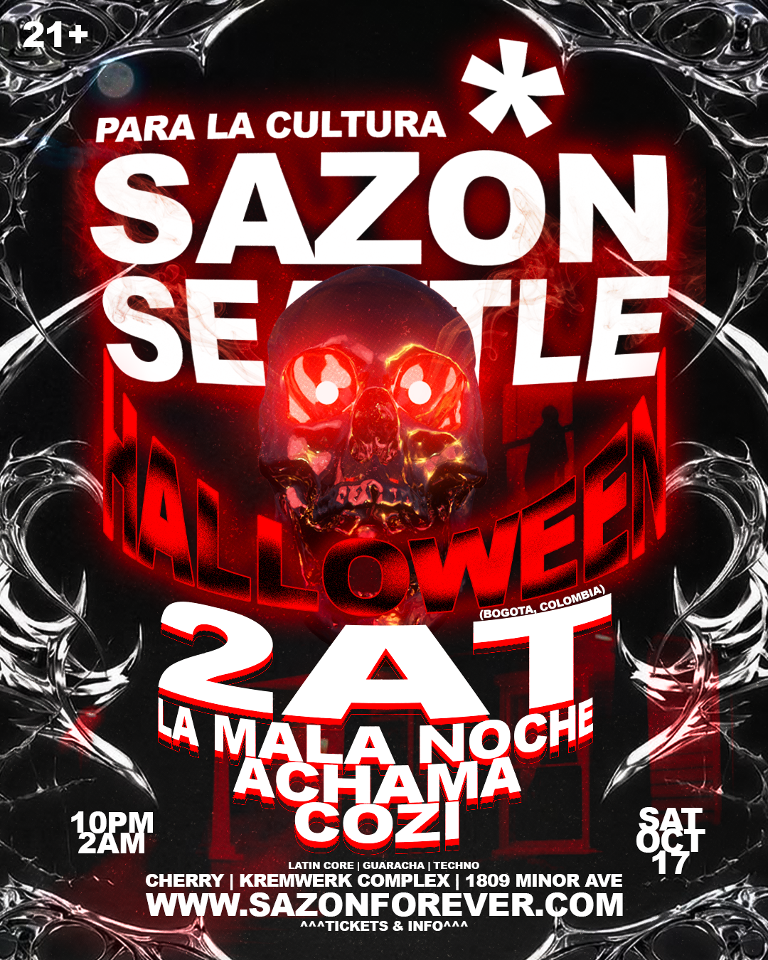 Sazón Seattle Halloween feat. 2AT
