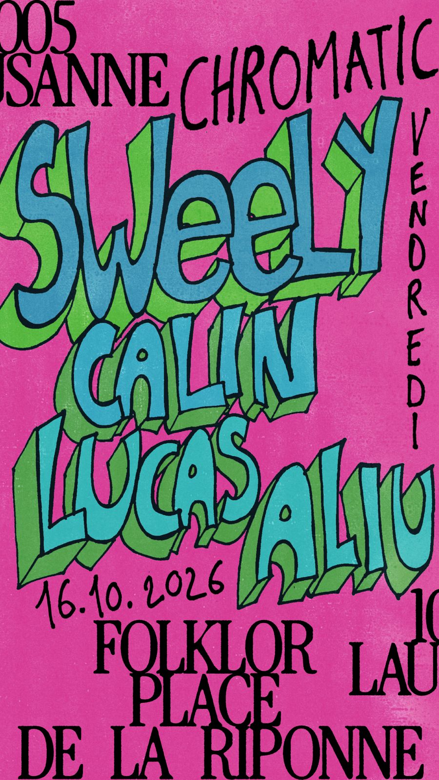 Chromatic /// Sweely - Calin - Lucas Aliu
