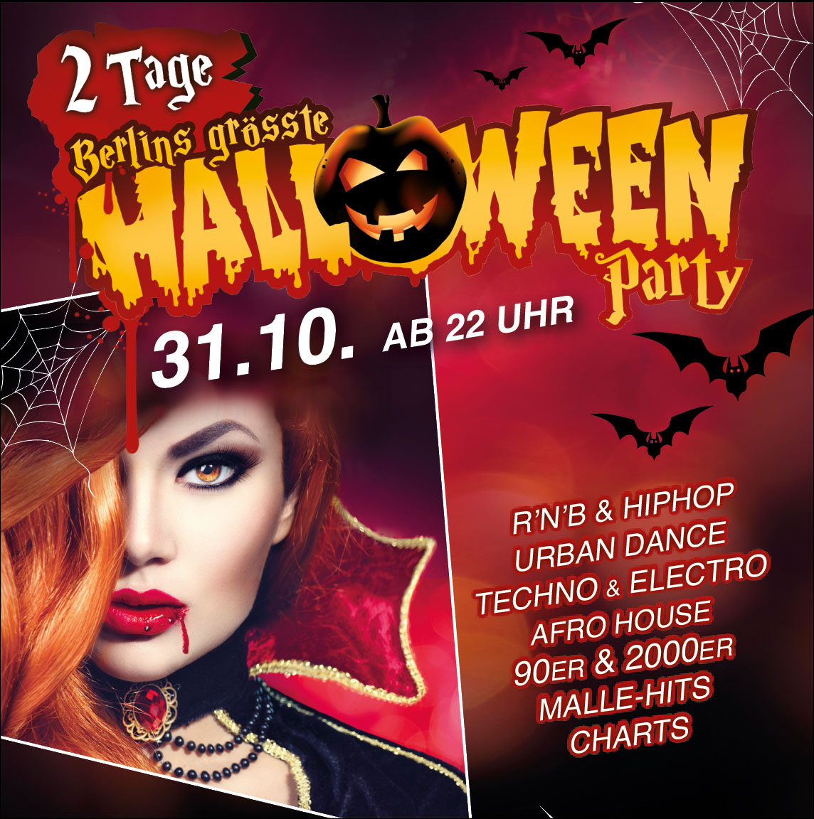 Halloween in der Kulturbrauerei Saturday