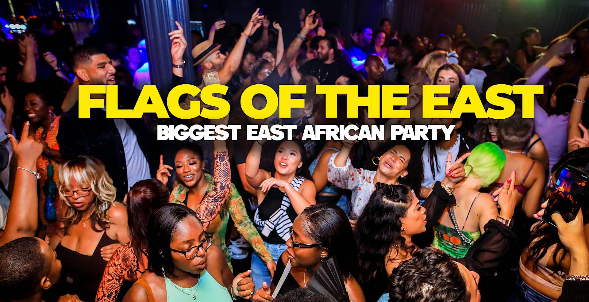 Flags of the east Africa Dallas Oct 10th (Afrobeats, Amapiano Party)