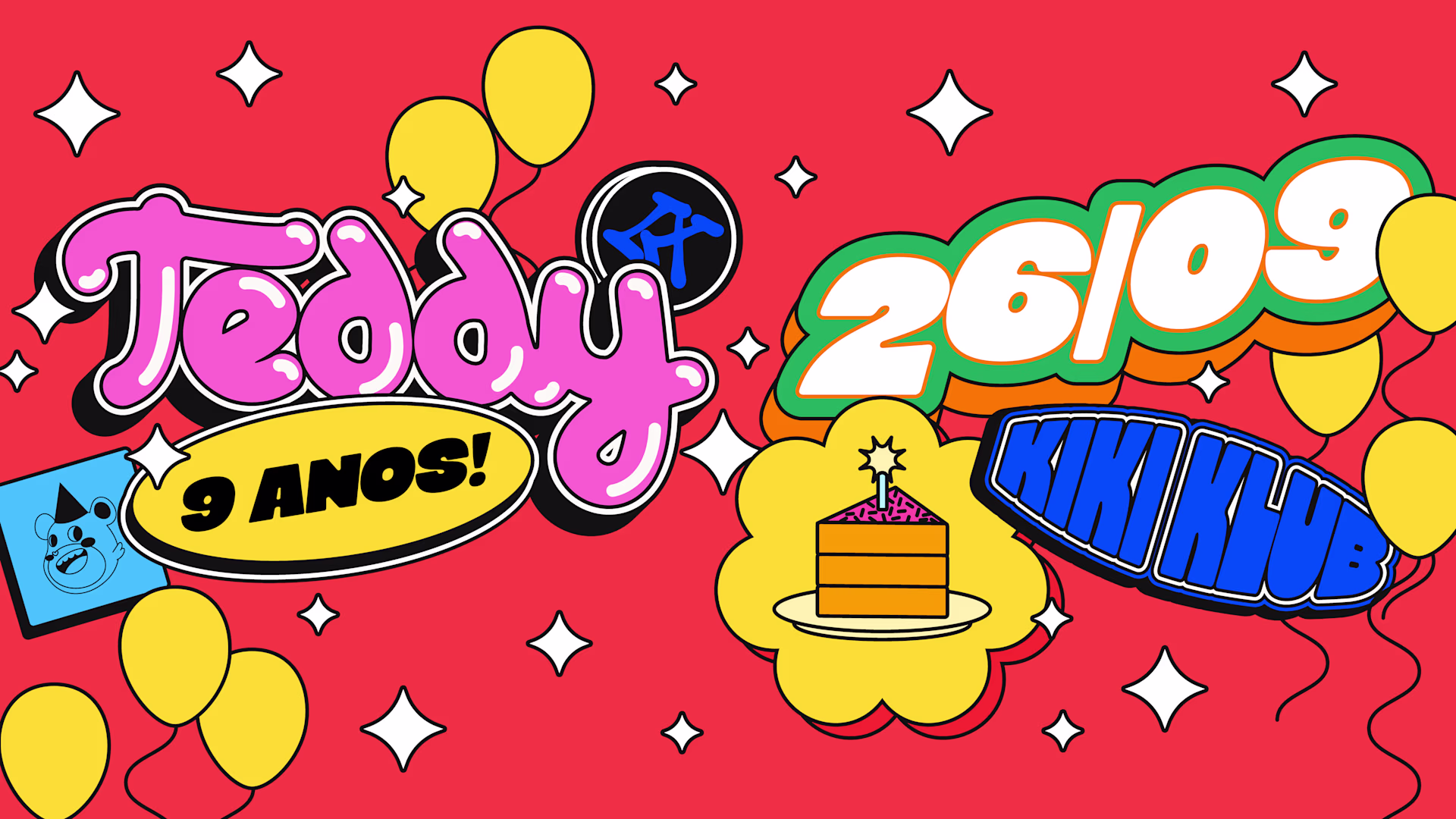 Teddyversário De 9 Anos
