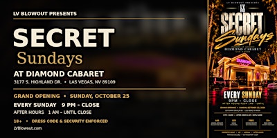 Secret Sundays