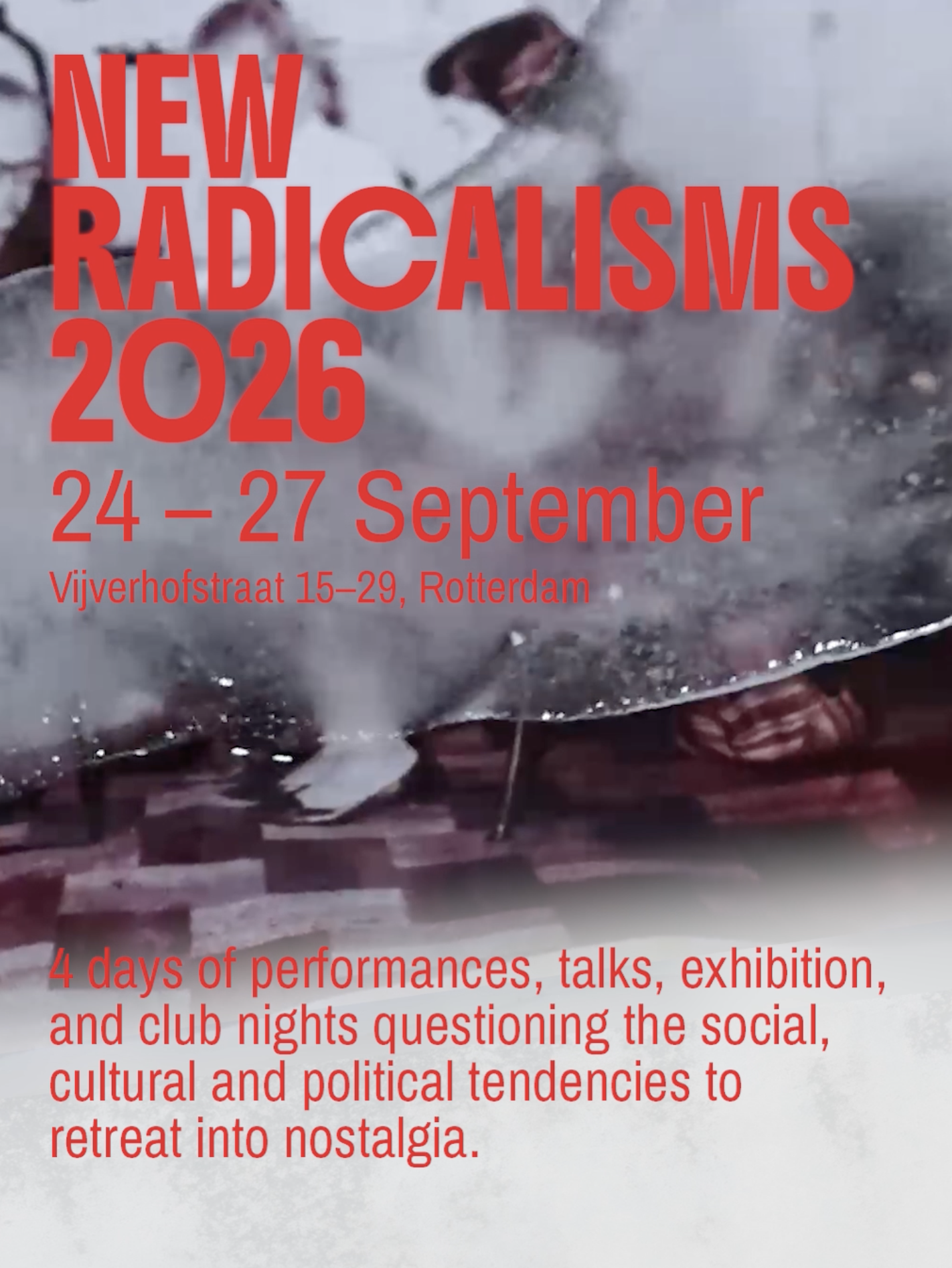 New Radicalisms 2026 - Club program Sunday