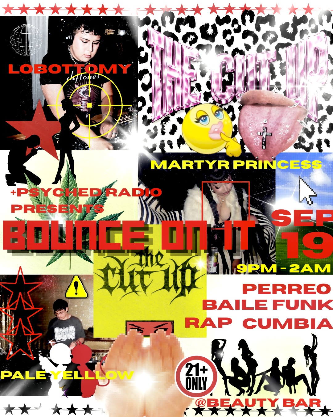 THE CUT UP AND PSYCHED RADIO PRESENTS: BOUNCE ON IT