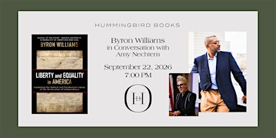 Byron Williams in Conversation with Honorable Amy Nechtem
