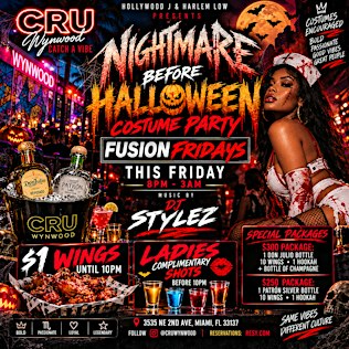 Nightmare before Halloween costume party