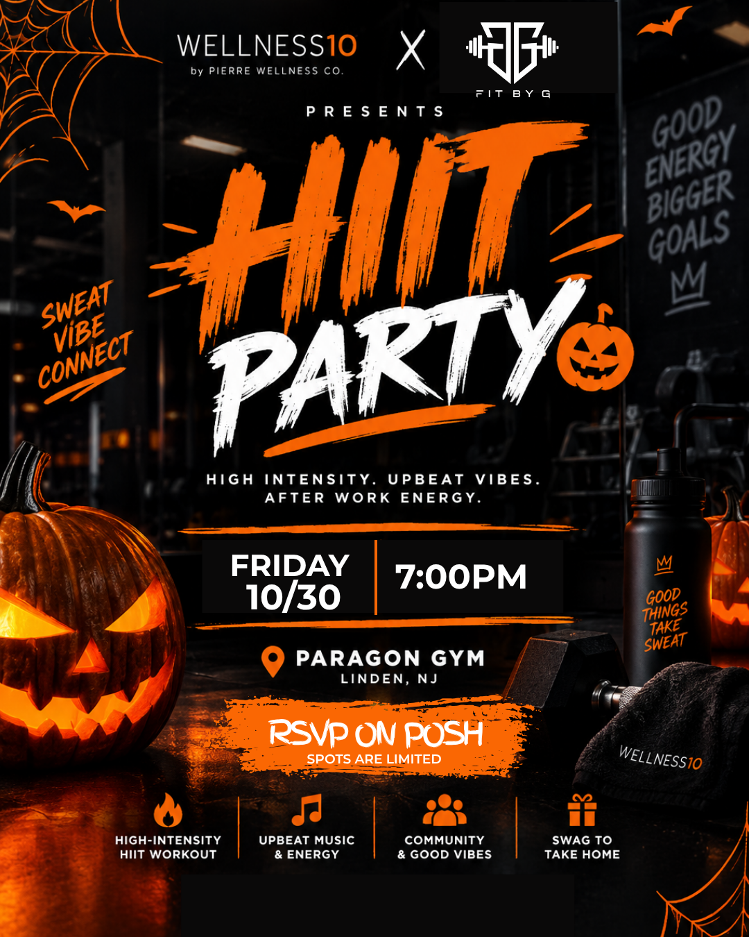 HIIT Party by Wellness10 & Fit By G