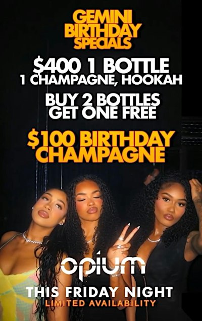 Opium Friday. Libra Zodiac Party.. sections text 4042450365
