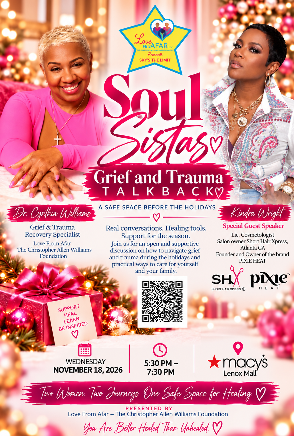 SOUL SISTAS Holiday Grief & Trauma