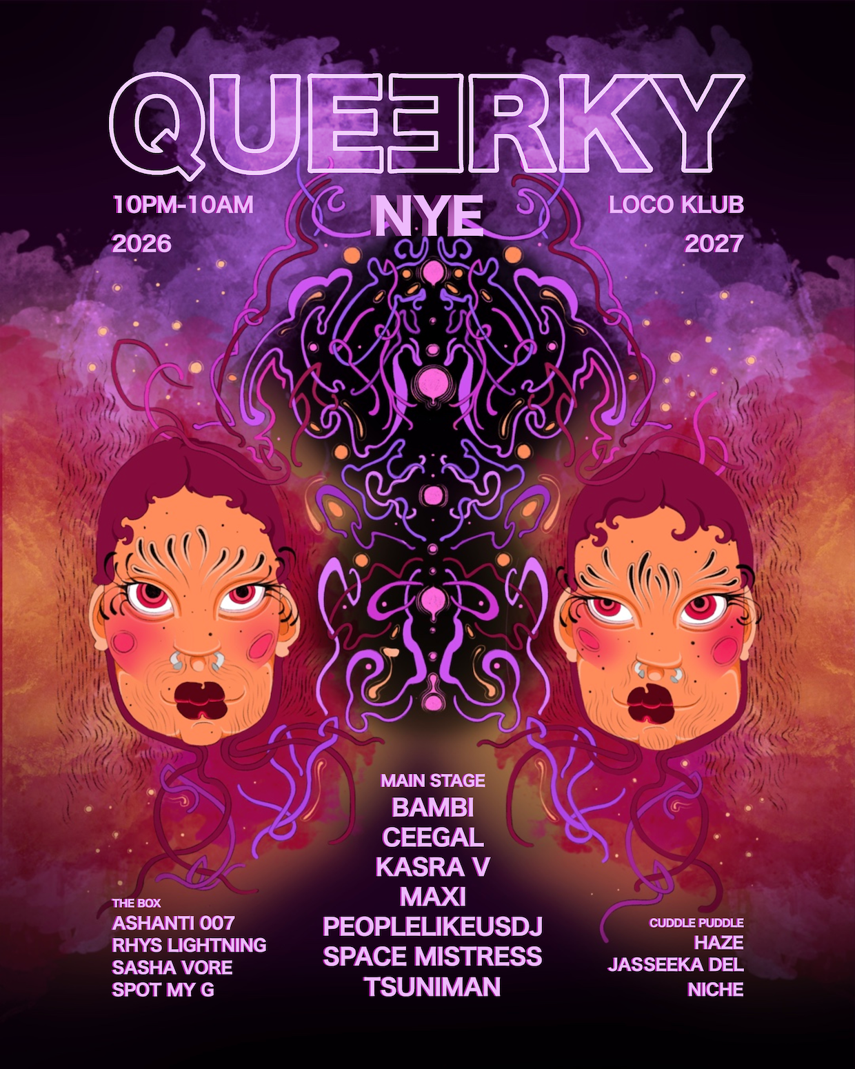 QUEERKY X LOCO KLUB: NYE (12-Hour Event)
