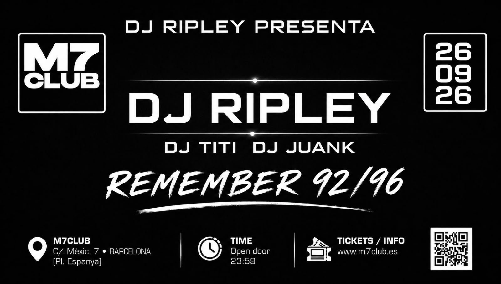 REMEMBER 92/96 DJ Ripley, Dj Titi & Dj Juank