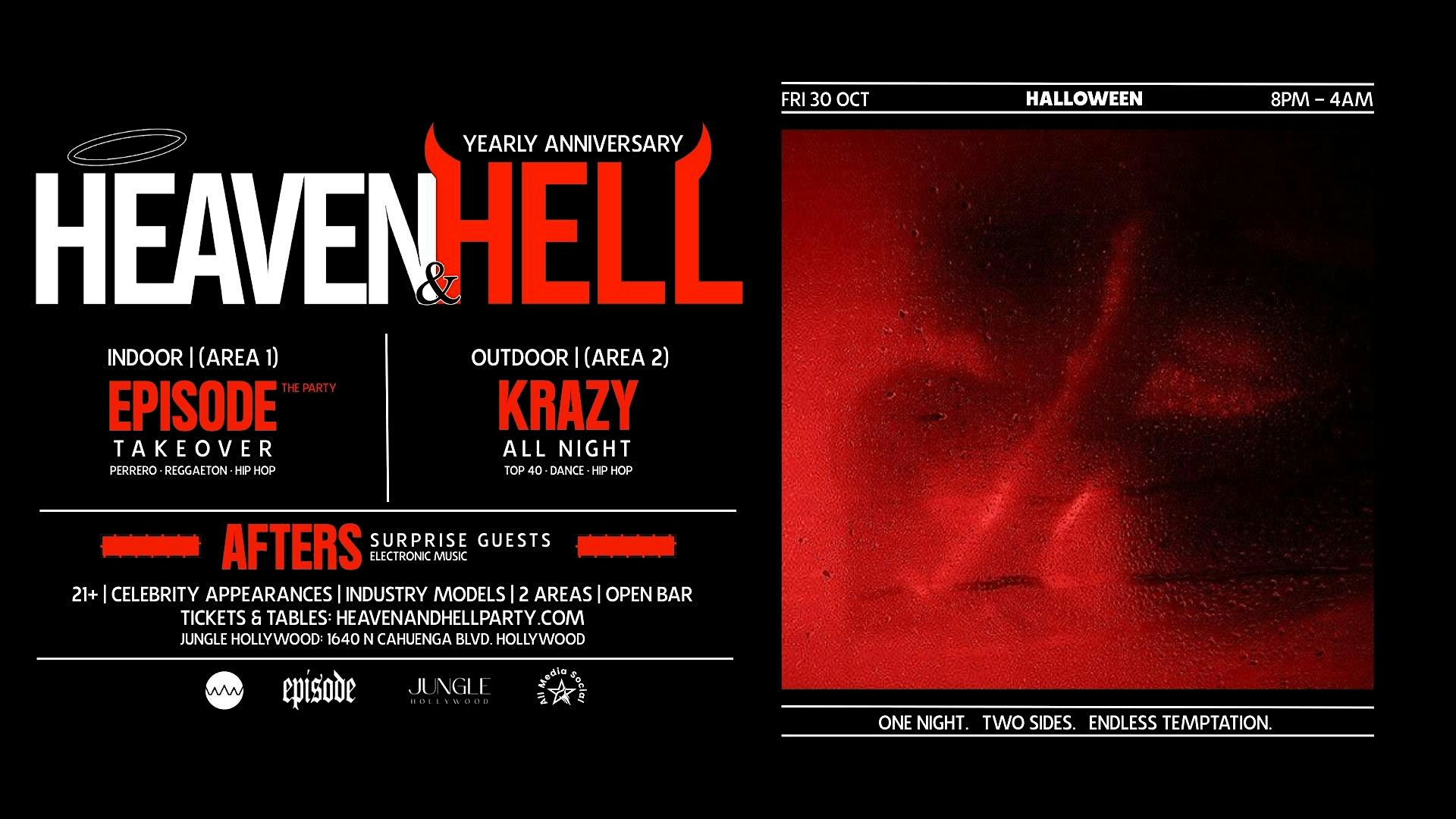 Yearly  Anniversary Heaven & Hell Halloween Party