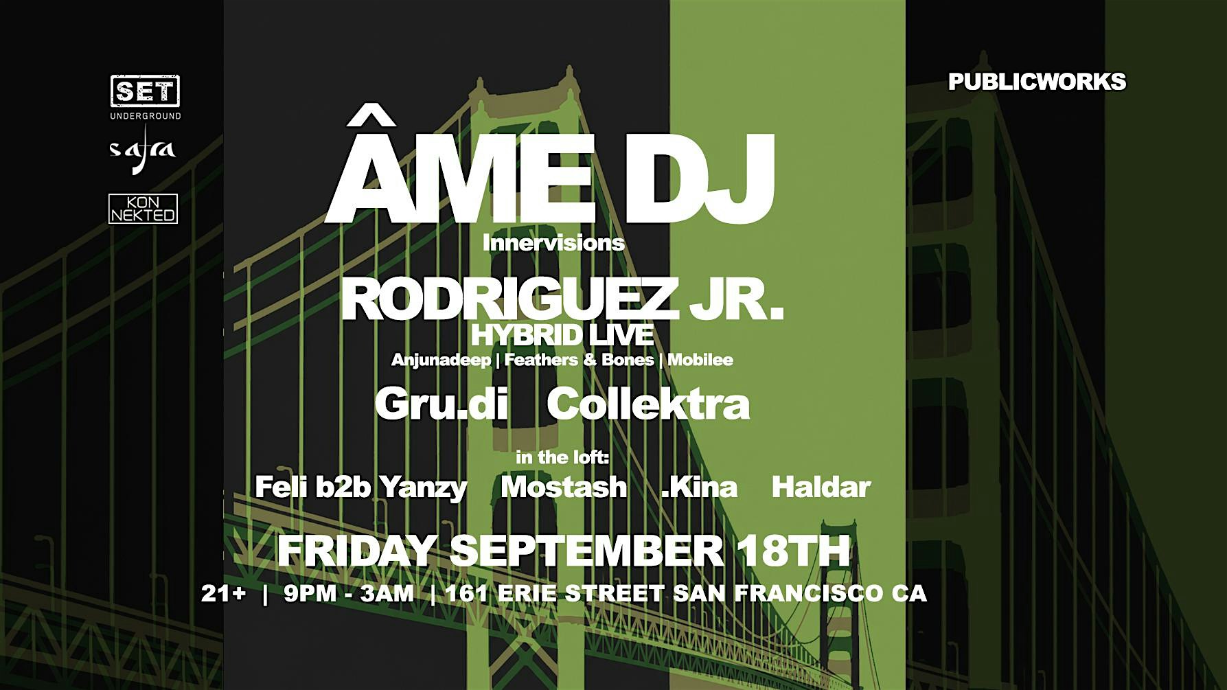 Âme (Innervisions) Dj & Rodriguez Jr. Hybrid Live by SET, Safra & Konnekted