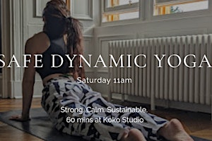 Safe Dynamic Yoga — Saturday 11:00am