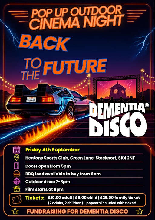 Pop Up Outdoor Cinema Night - Back to the Future!