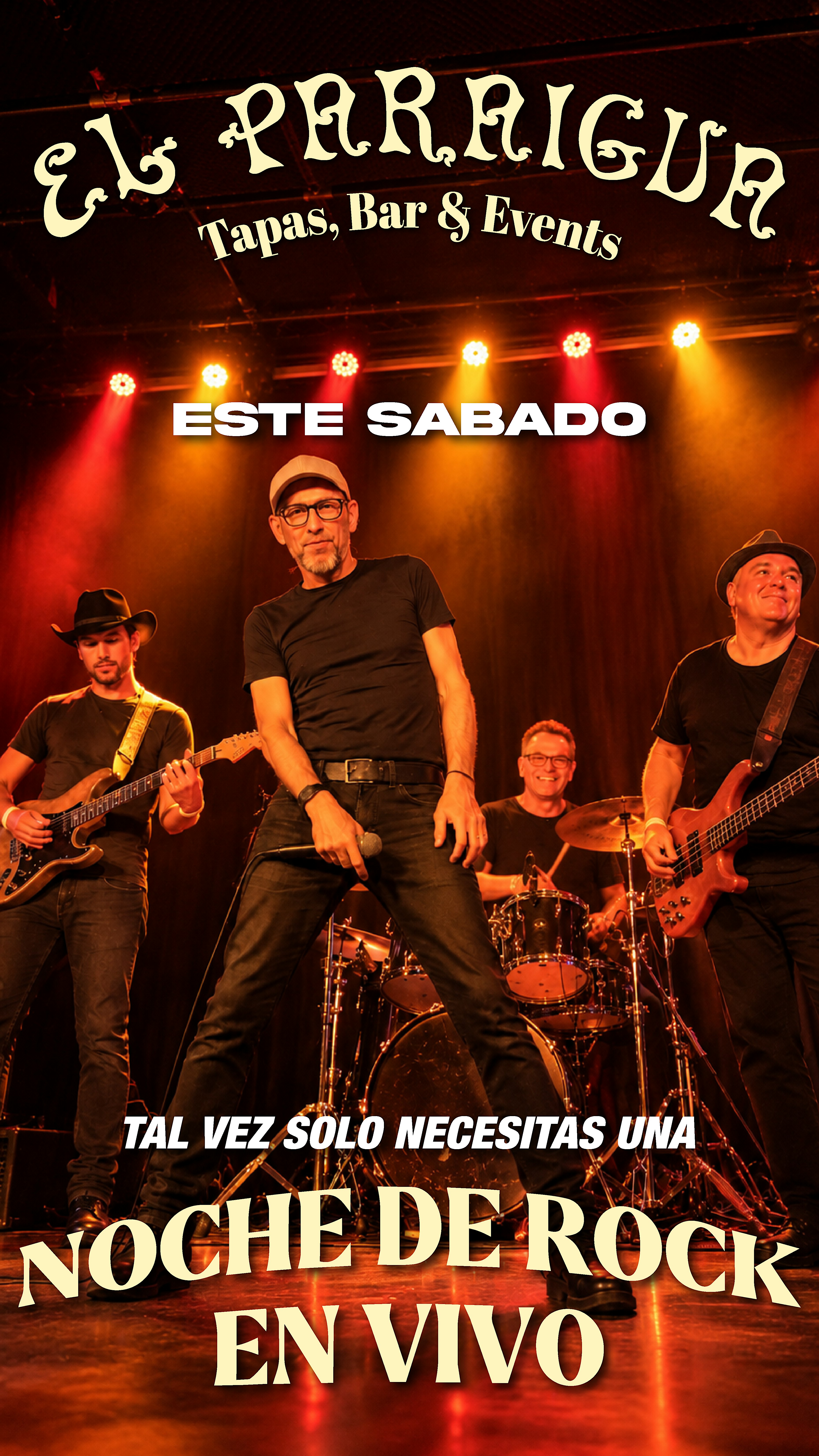 Noche de Rock en Vivo + Banda y clásicos del rock