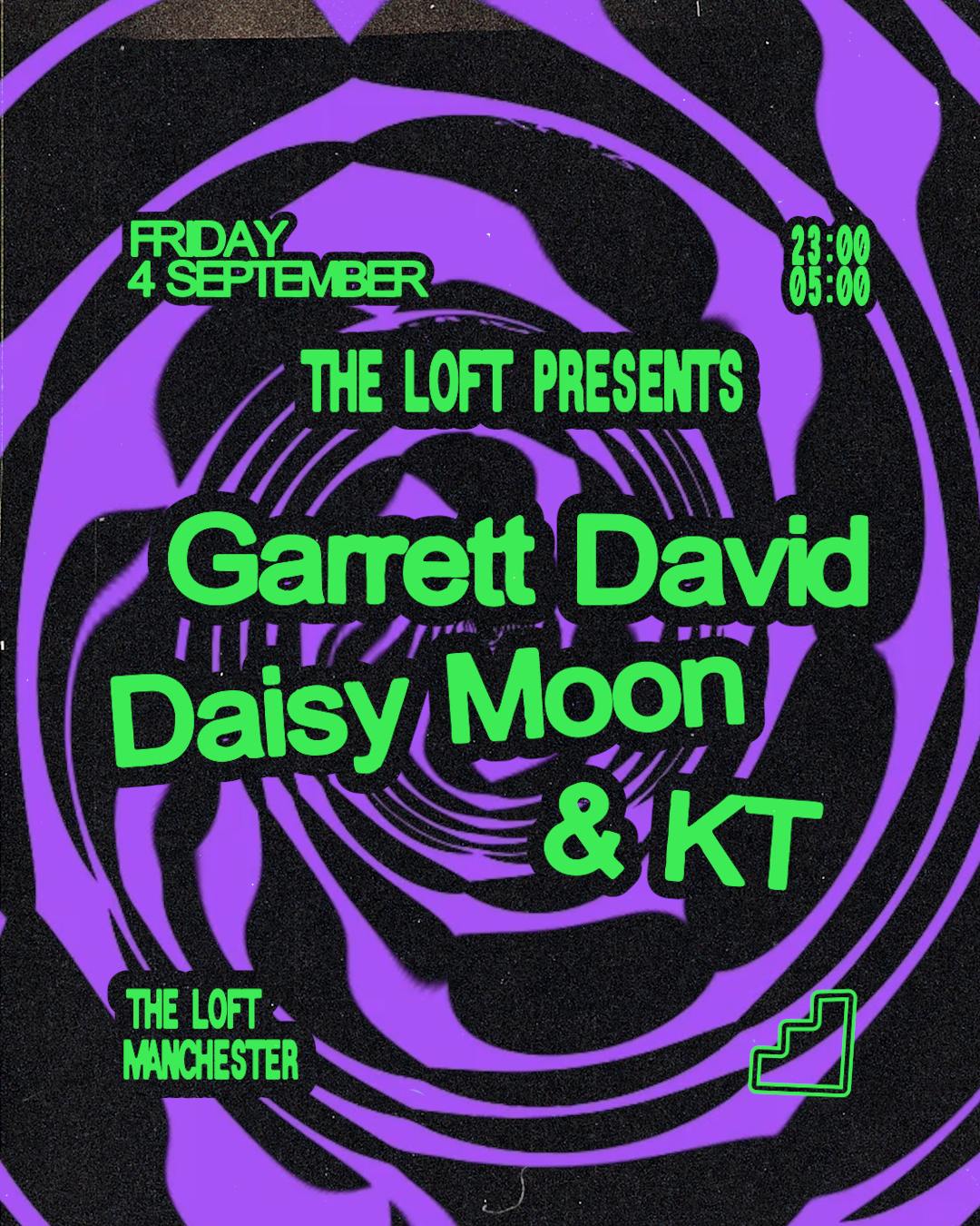 The Loft: Garrett David, Daisy Moon & KT