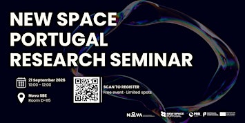 New Space Portugal Research Seminar