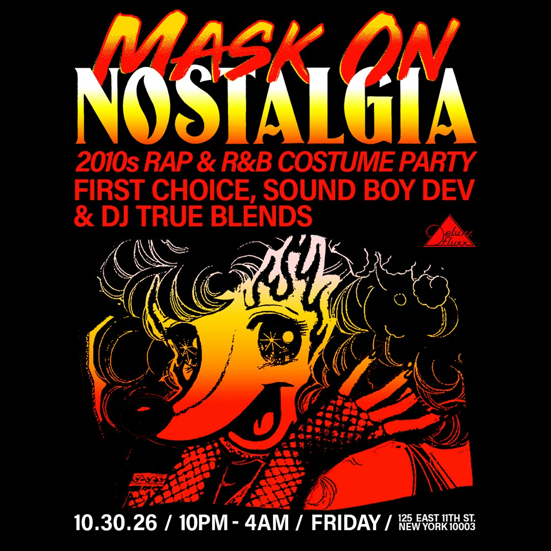 Nostalgia: Mask On (2010s Rap & R&B Costume Party)
