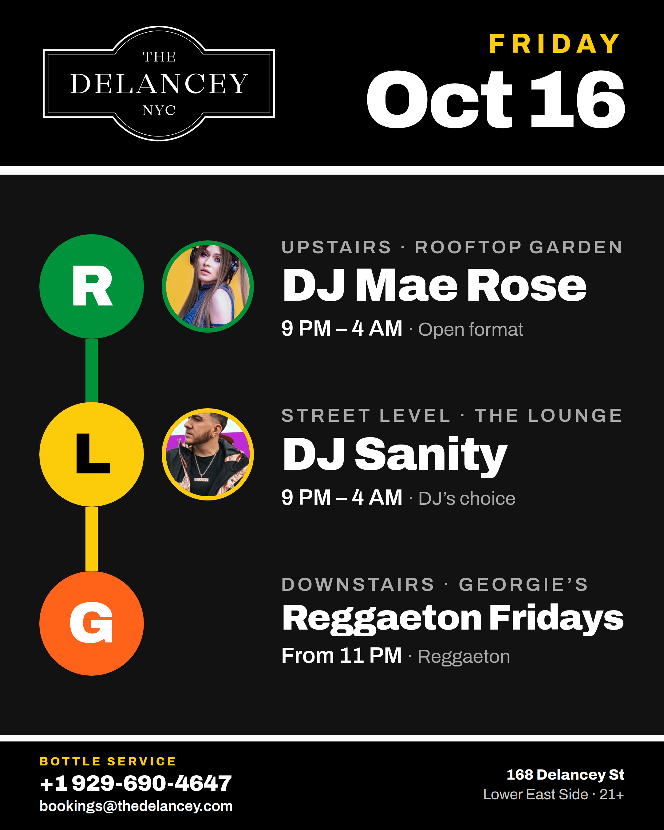 Fridays @ The Delancey