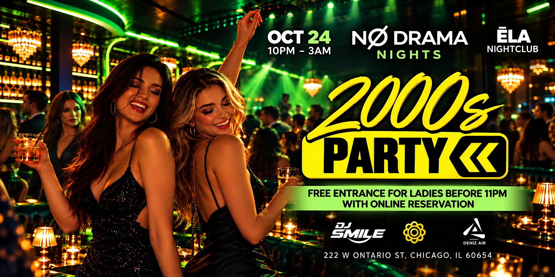 2000s PARTY IN DOWNTOWN CHICAGO