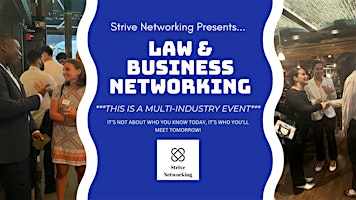 Law and Business Networking | Elevating Your Potential - Toronto