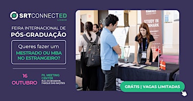 SRT ConnectED - Feira Internacional de Mestrados e Pós-Graduações no Lisboa