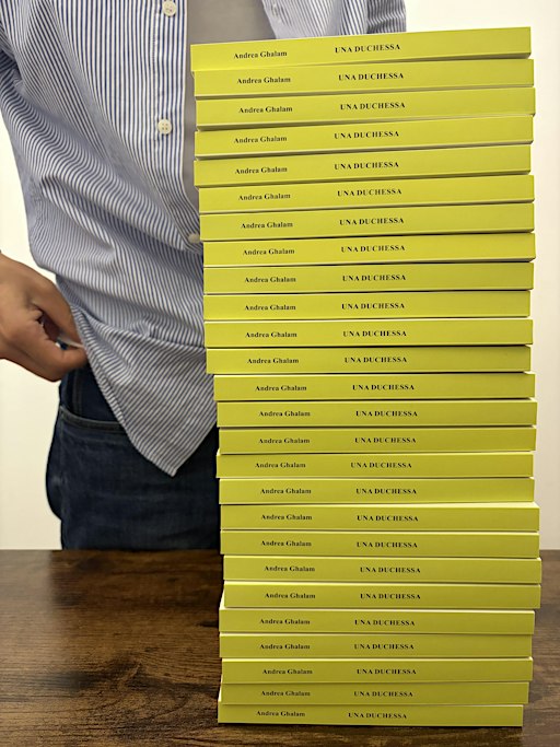 PRESENTAZIONE del libro “UNA DUCHESSA” con Andrea Ghalam