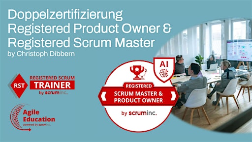 Doppelzertifizierung Registered Product Owner + Registered Scrum Master