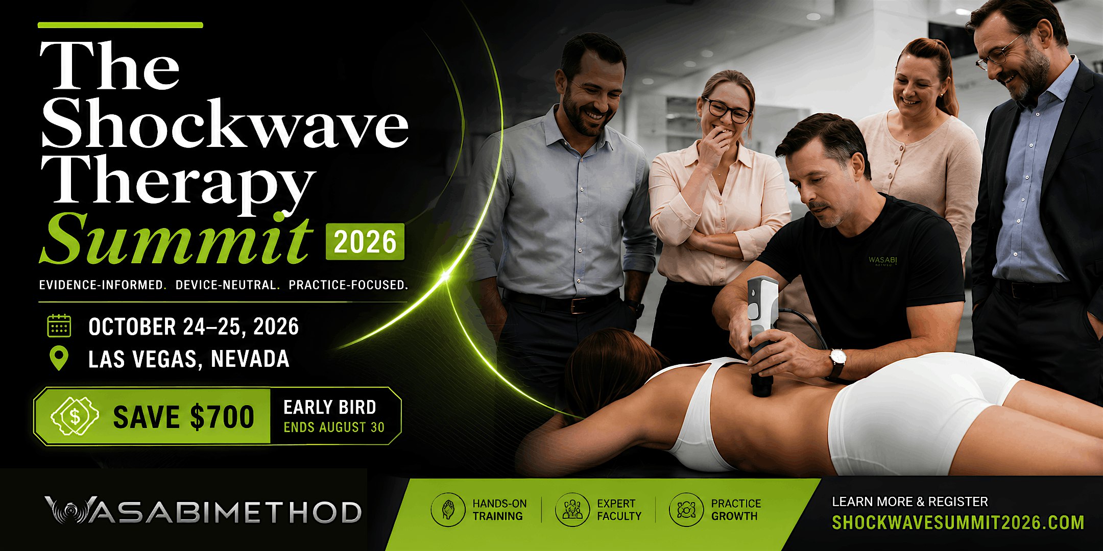 Shockwave Therapy Summit 2026 | Las Vegas Medical Training