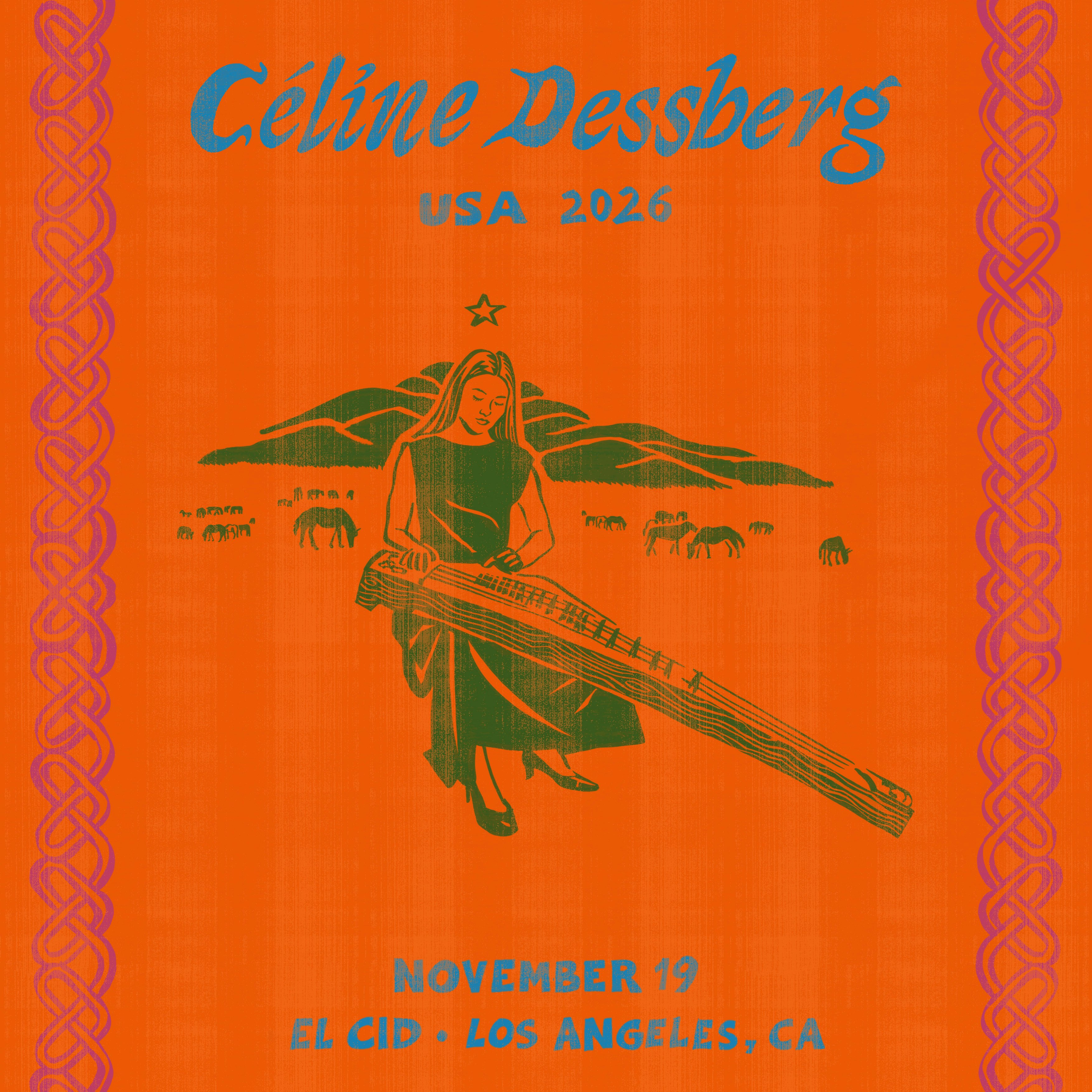 Minty Boi Presents: Celine Dessberg Live in Los Angeles