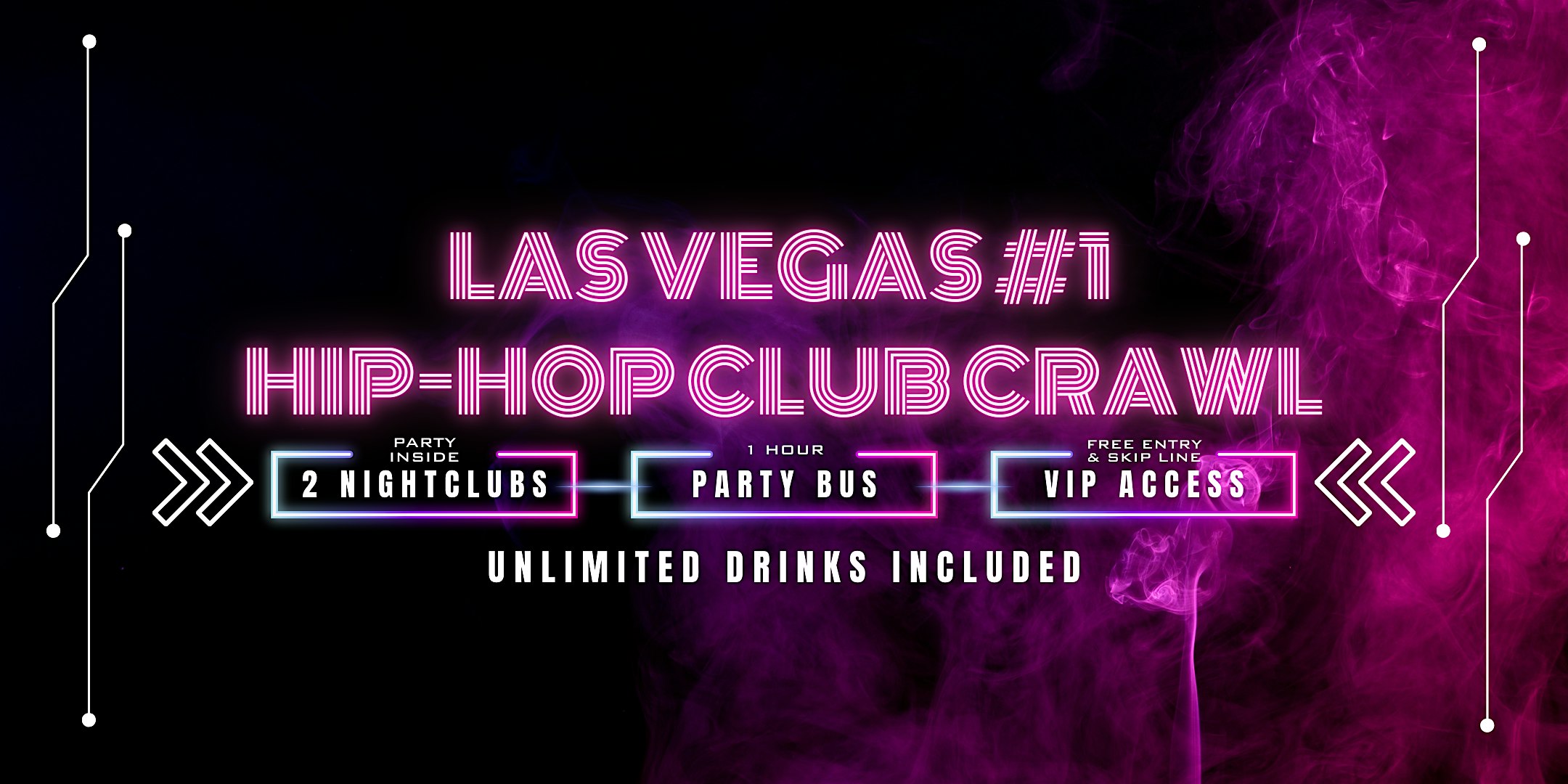Las Vegas #1 Hip Hop Club Crawl & Party Bus Experience