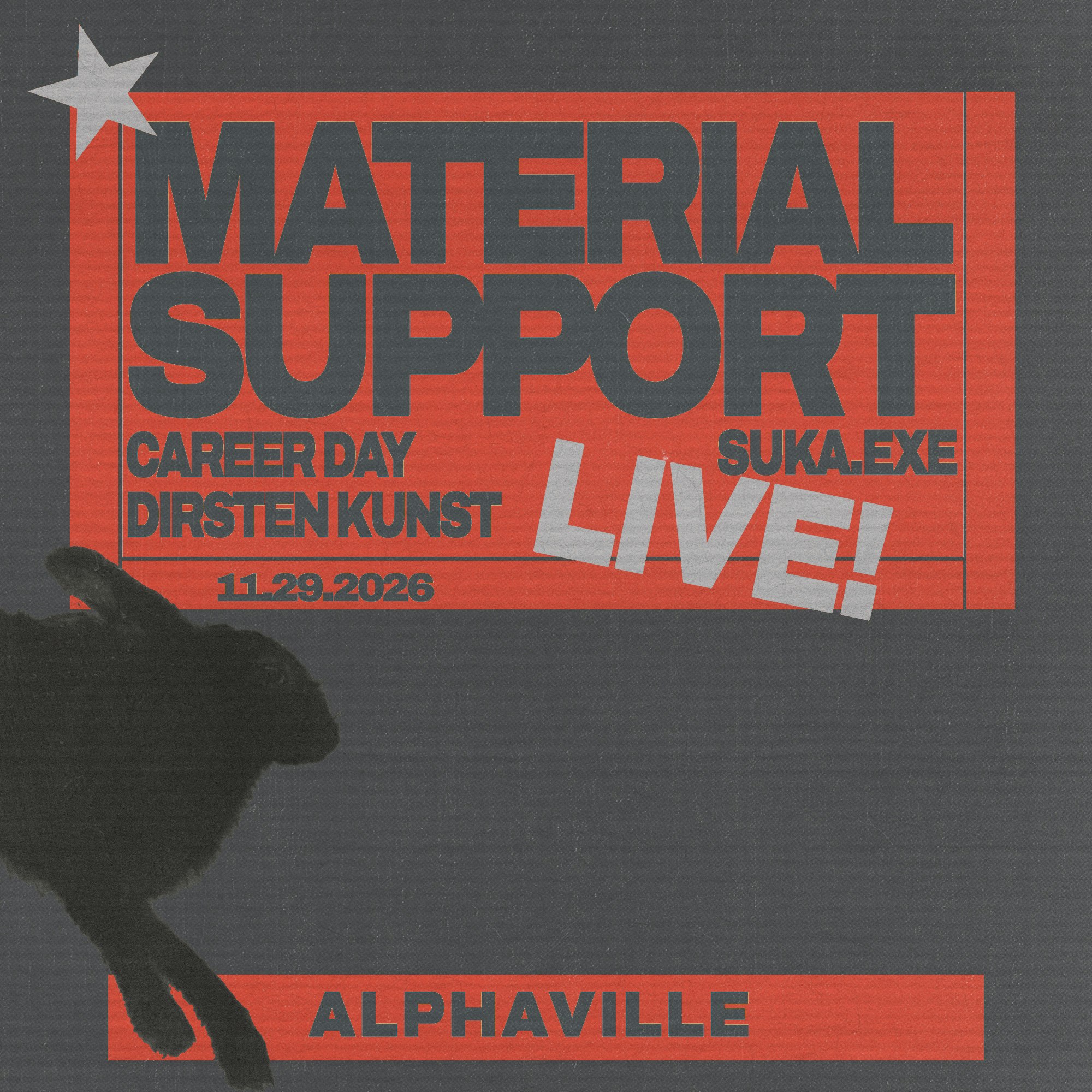 Material Support, Career Day, Dirsten Kunst, suka.exe