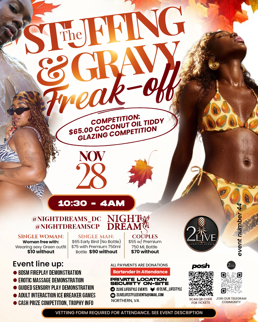 THE STUFFING & GRAVY FREAK-OFF | NORTHERN, VA | 11/28