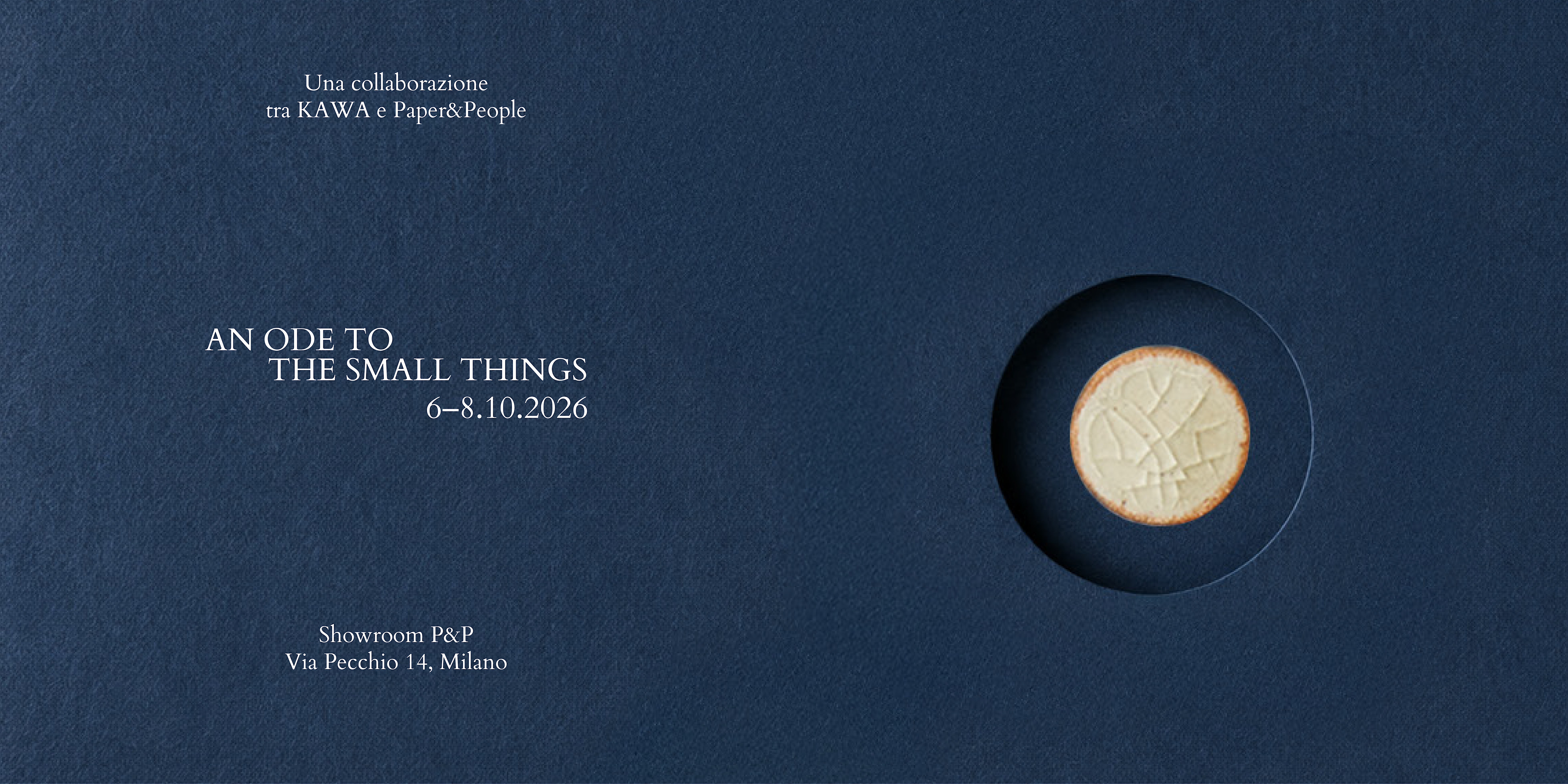 AN ODE TO THE SMALL THINGS