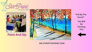 Seattle Paint and Sip, Paint Party, Paint Night  With Stir Up The Paint