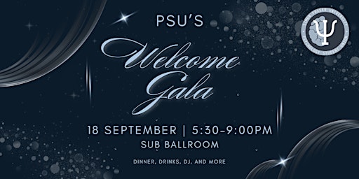PSU's Welcome Gala