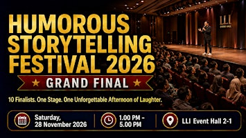 HUMOROUS STORYTELLING FESTIVAL 2026