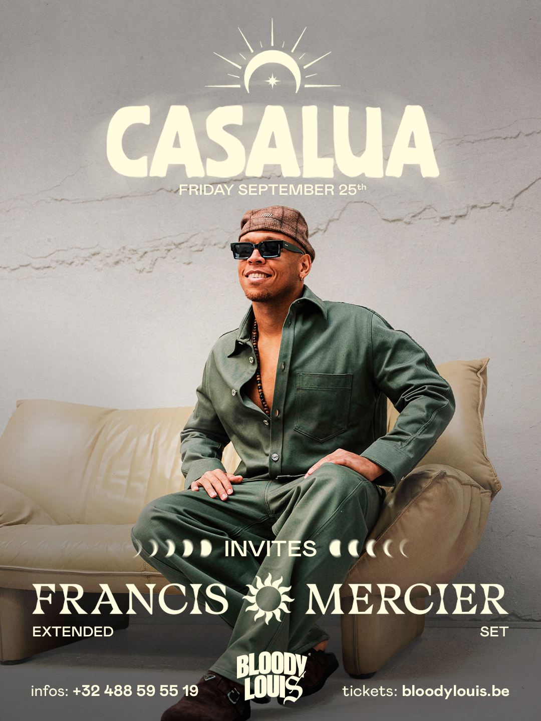 CASALUA INVITES Francis Mercier