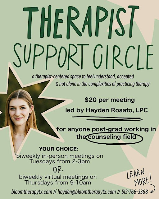 Therapist Support Circle