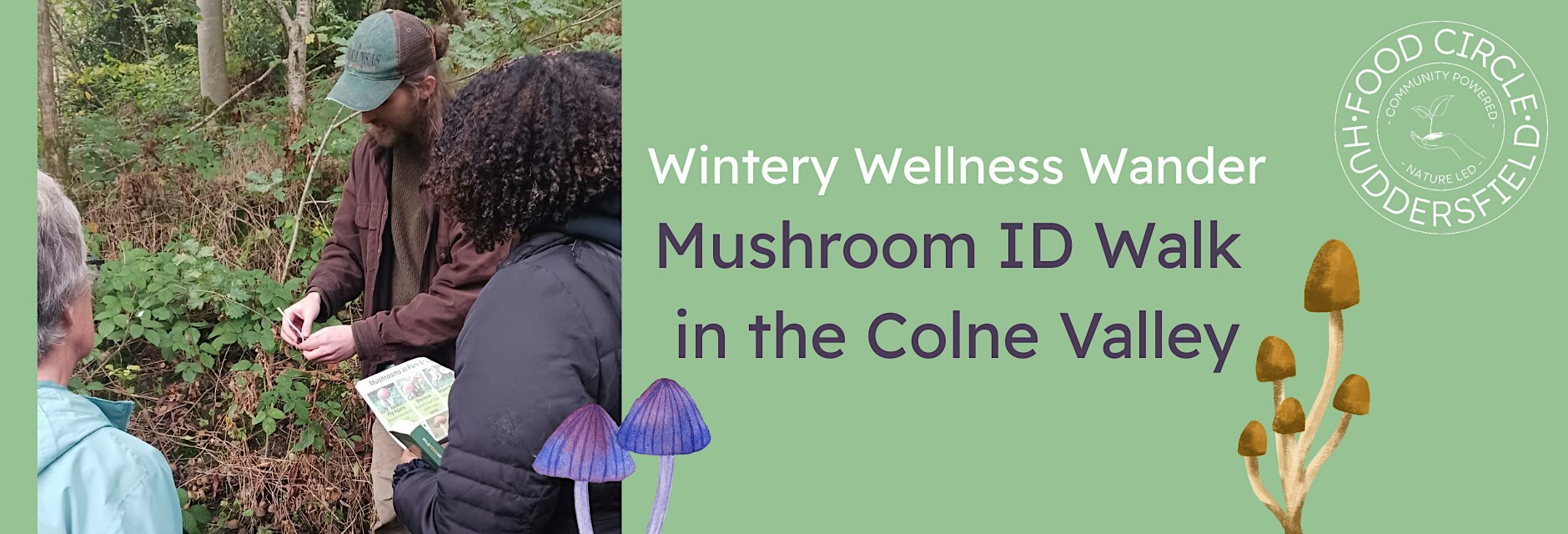Winter Mushroom ID Walk in the Colne Valley