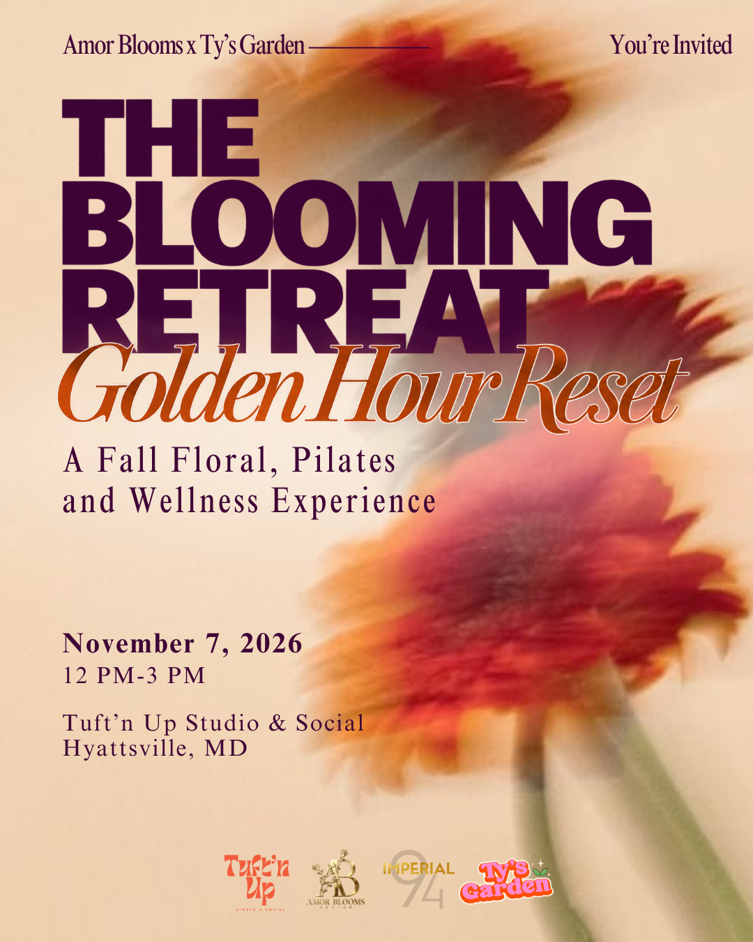 The Blooming Retreat: Golden Hour Reset