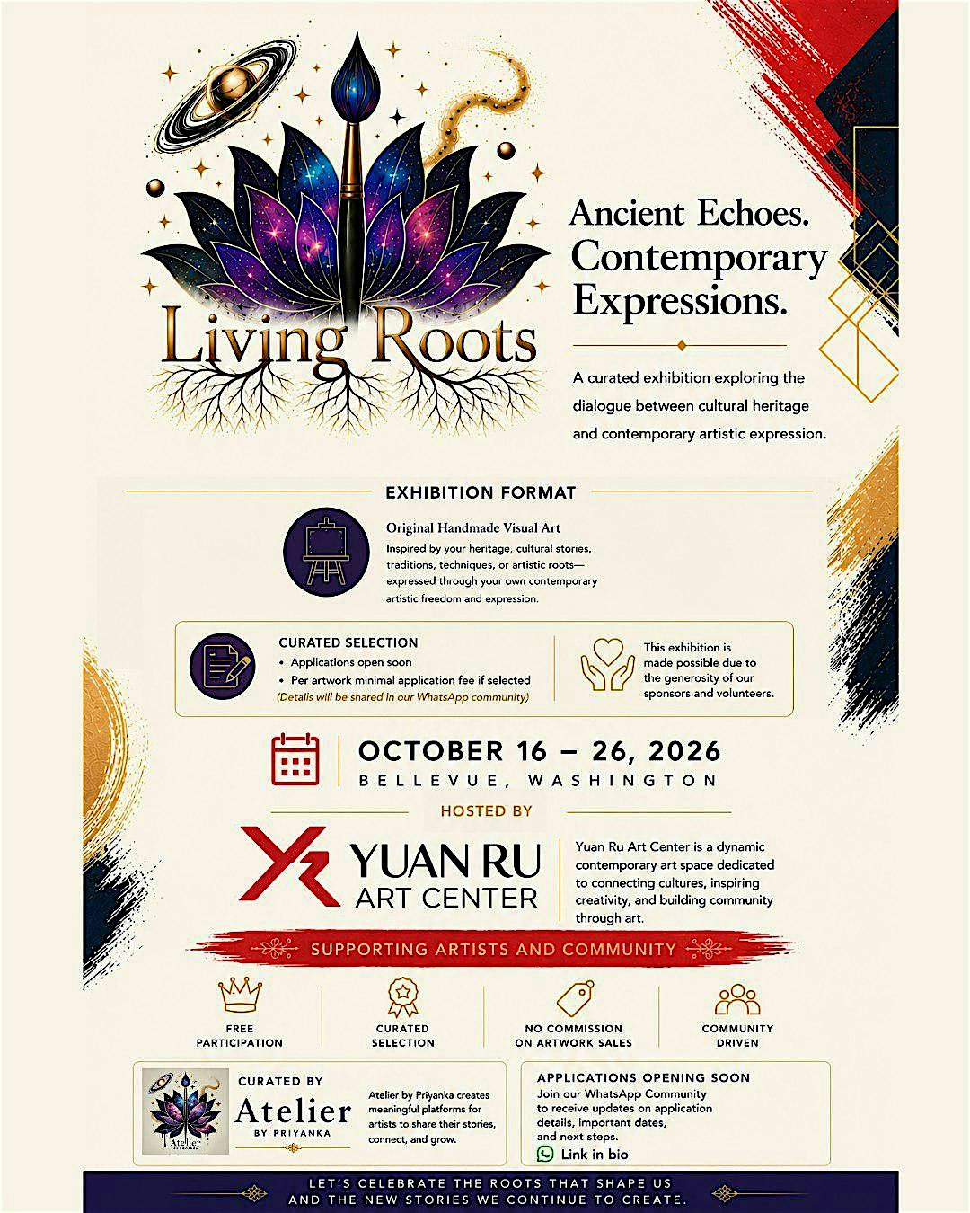 Living Roots Art Exhibition| Ancient Echoes. Contemporary Expression