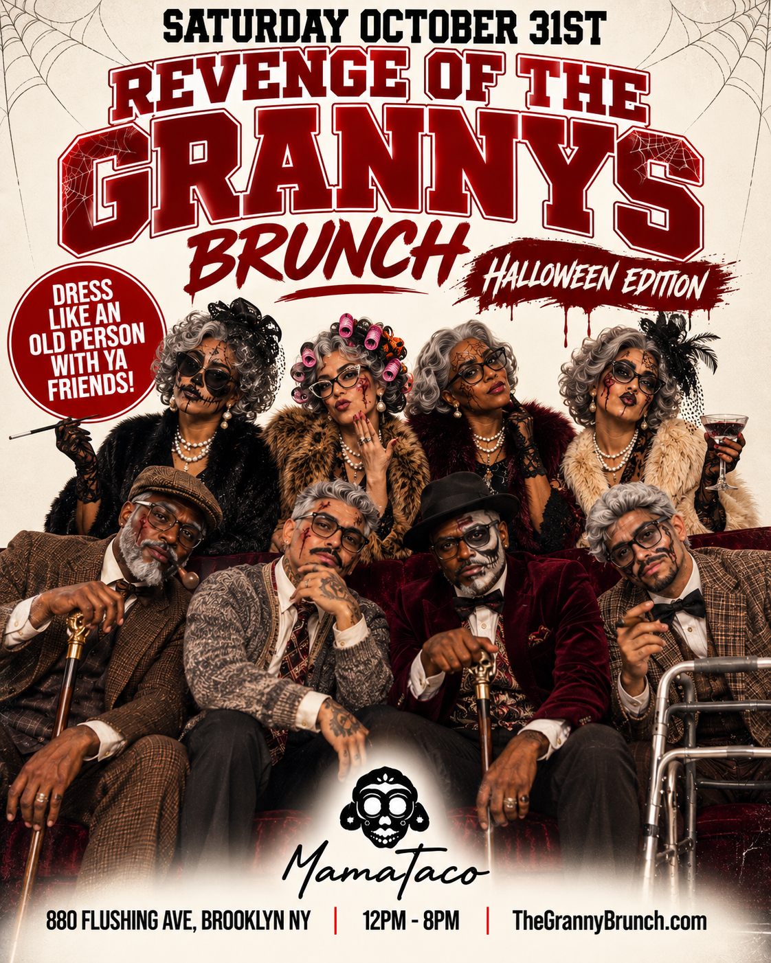 The Granny Brunch: HALLOWEEN EDITION | NYC