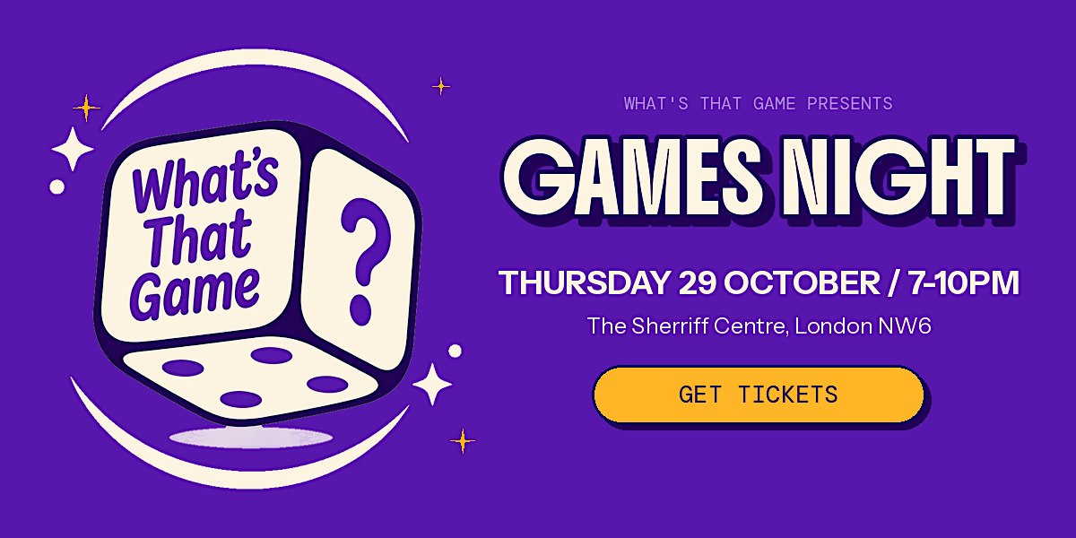 What's That Game - Games Night