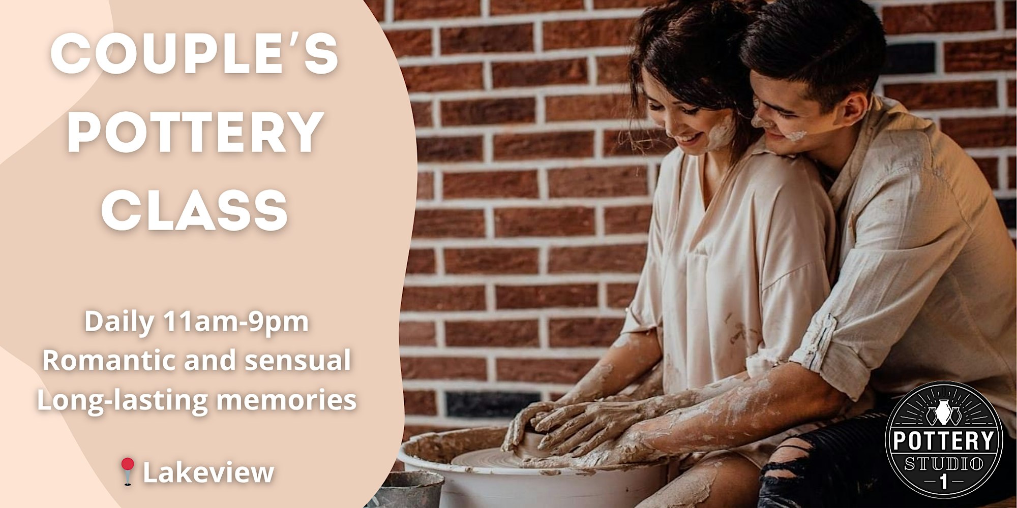 Love and Clay: Couple's Pottery Class - Lakeview