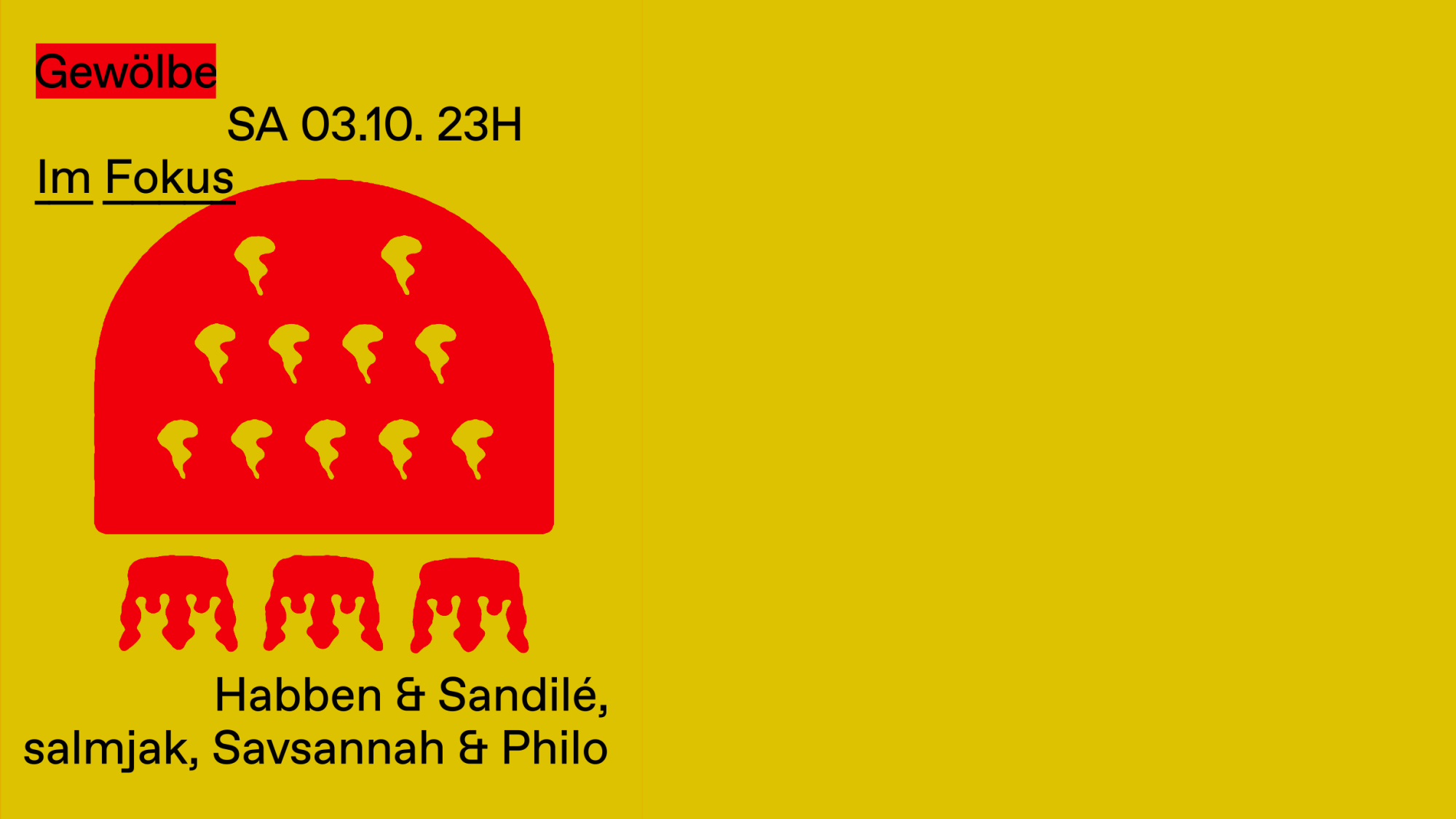 Im Fokus with Habben & Sandilé, salmjak, Savsannah & Philo