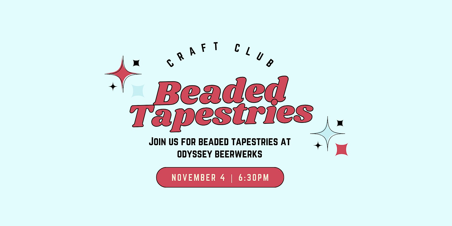Beaded Tapestry Workshop @ Odyssey Beerwerks