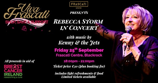Viva Frascati presents Rebecca Storm in Concert