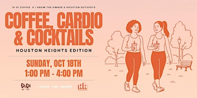 Coffee, Cardio & Cocktails ☕